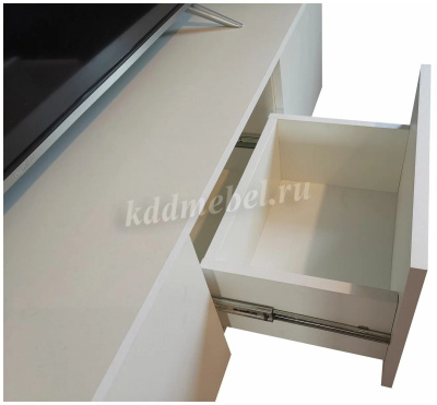 Тумба под ТВ Сити-11 подвесная 1.6 (Дуб сонома/Белый)