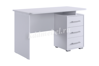 Стол компьютерный Лайт-2 1200 (Белый)