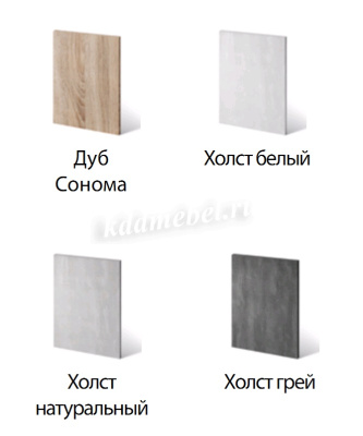 Шкаф верхний угловой УВ-2 360 кухня Либерти (Дуб сонома/Холст белый)