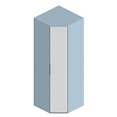 Шкаф Бриз угловой (Дасти грин/Белый лофт)