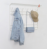 Вешалка ЗМИ 2-х ярусная 80 см (Белый)