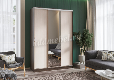 Шкаф-купе Альянс-1.5 1500 (Венге/Дуб белфорт)