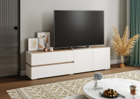 Тв тумба Аркон_белый_дуб вотан