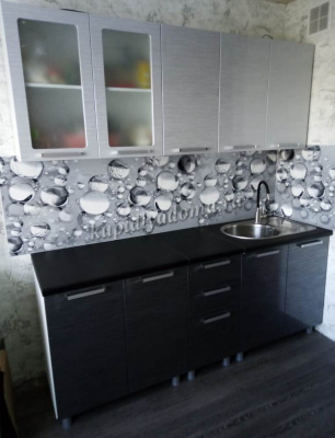 Кухня Титан 2,0 (Титан Бланш/Титан Нуар)