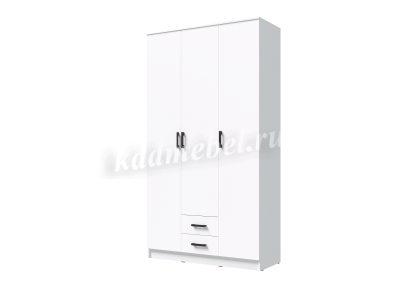 Шкаф Трио без зеркал (Белый)