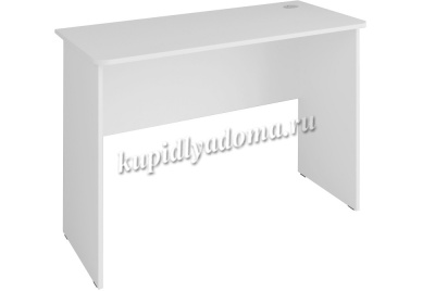 Стол письменный прямой Алешка (Белый)