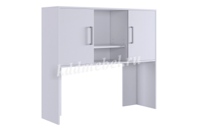 Надстройка стола компьютерного Лайт-2 (Белый)