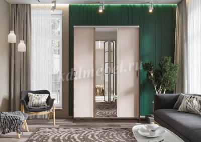 Шкаф-купе Альянс-1.5 1500 (Венге/Дуб белфорт)