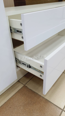 Гостиная Лаванда-2 (Белый/Белый глянец)