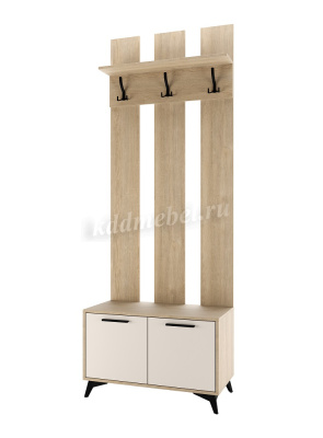 Вешалка Ева 800 (Дуб экспресив песочный)