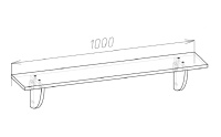 Полки 1000
