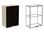 Шкаф верхний ШВ 300 Кухня Велес NEW (Сандал белый матовый)