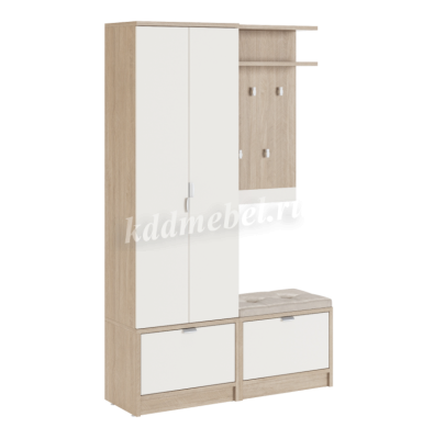 Тумба-обувница Эльтон (Палермо/Перламутр)