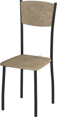 Стул Джерси (Черный/Велюр Бежевый) тип 1