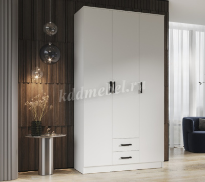 Шкаф Трио без зеркал (Белый)