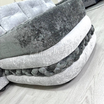 Угловой диван Косичка (2 кат)