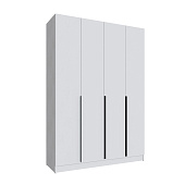 Шкаф Мадрид 1,6 с 6 ящиками внутри без зеркал (Белый)