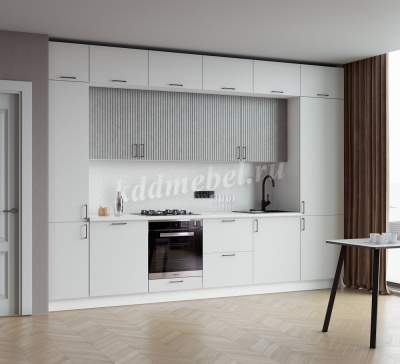 Шкаф нижний бутылочница 2РБ кухня Кантри без столешницы (Белый/Карбон фарфор)