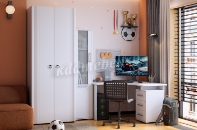 Стеллаж Лайт-2 (Белый)