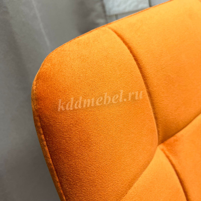 Стул обеденный Анри Velutto 27 (Оранжевый Velutto 27/Белый)