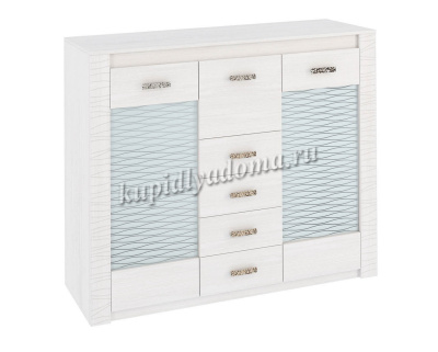 Комод большой Ривьера (Ясень анкор светлый)