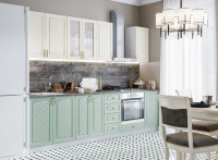 Тэкс Кухня Версаль Айвори Васаби прямая модули 720