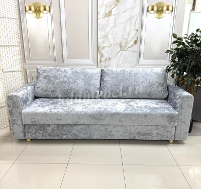 Диван-кровать Тефи БД (Киото 04/Светло-серый)