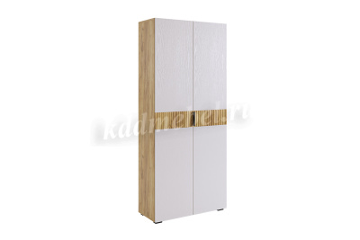 Прихожая Бери К-1 (Дуб крафт золотой/Белое дерево)