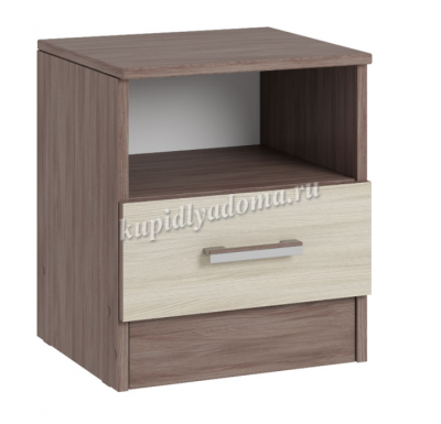 Тумба прикроватная Эра (Ясень шимо темный/Ясень шимо светлый)