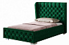 Кровать Франческа 1.6 с подъемным механизмом (Изумруд) 
