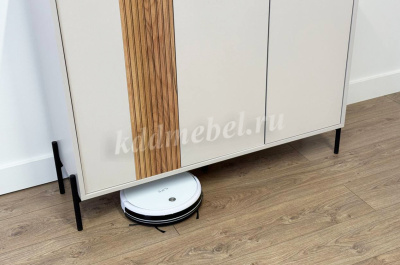 Шкаф двухдверный Доминика (Кашемир/Дуб крафт золотой)