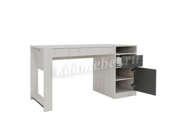 Стол письменный Нильс-1 (Дуб Эльза/Темно серый лофт)