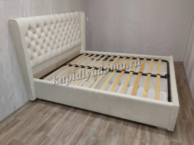Кровать Франческа 1.6 с подъемным механизмом (Крем) 