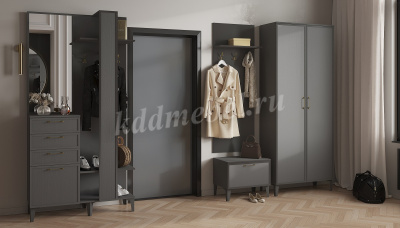 Прихожая Толедо Центральная секция ТЦС-30 (Графит серый)