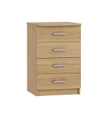 Комод Ирина 4 ящика (Дуб крафт золотой)