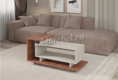 Стол журнальный Степ-2 (Орех/Бодега)