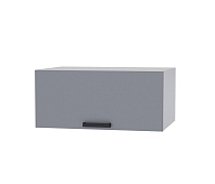 Шкаф верхний глубокий 800 8ГХ кухня Кампео (Белый/Серая шагрень)