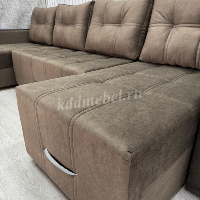 Угловой диван Брендон ПДУ с оттоманкой (2 кат.)