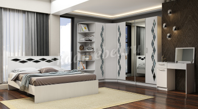 Шкаф Диана 3-х створчатый (Анкор светлый)