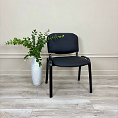 Стул офисный ИЗО BM-XW-01 (Черный PVC/Каркас черный)