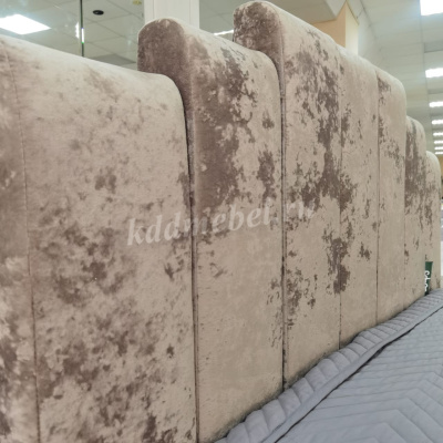 Кровать Амелия 1.6 с подъемным механизмом (Плюш Латте)