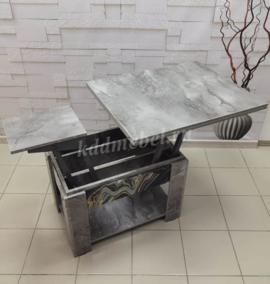 Стол Трансформер-7 (Айрон Рок/2669) 2к