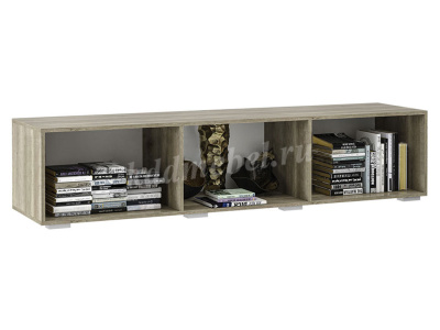 Тумба Наоми ТБ-17 (Дуб каньон/Белый глянец) 