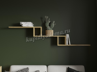 Полка навесная ПН-1 (Дуб бунратти)