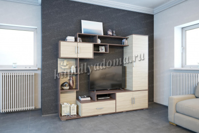 Гостиная Пекин Эра (Ясень шимо темный/Ясень шимо светлый)