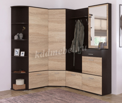 Шкаф Виола (Венге/Дуб сонома)