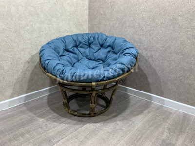 Кресло Papasan (Ротанг №6, ткань Matador 020)
