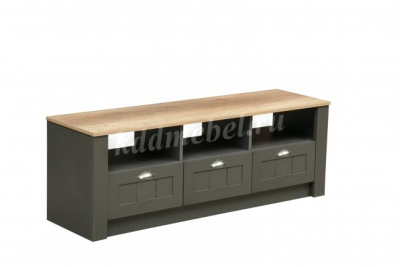 Тумба под ТВ Прованс 37.09 (Диамант Серый/Дуб Каньон)