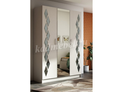 Шкаф Диана 3-х створчатый (Анкор светлый)