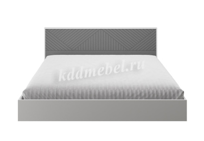 Кровать Копенгаген 1.6 (Белый/Серый графит)